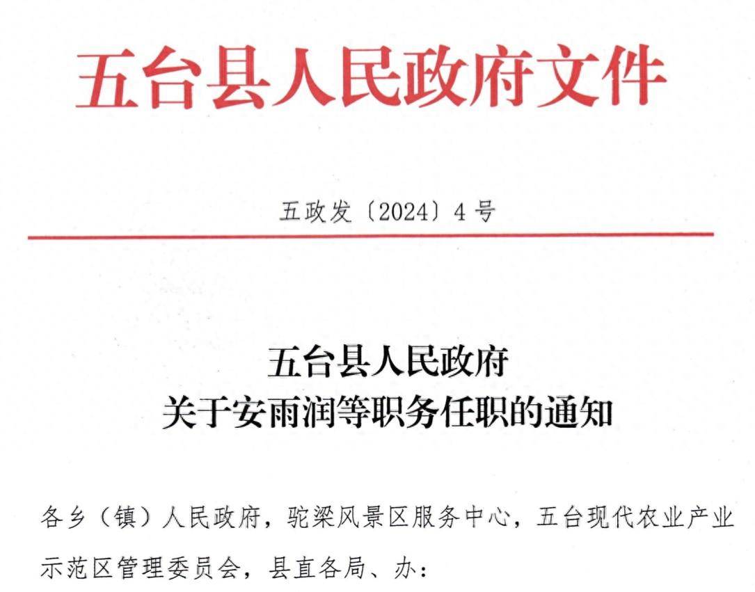 山西省五台县豆村镇人事任命揭晓，新一轮力量布局推动地方发展